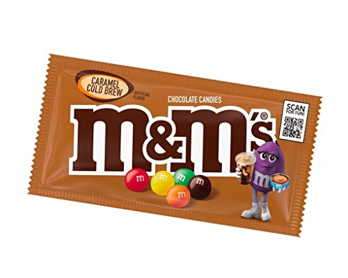 0040000586111 - M&MS CARAMEL COLD BREW SHARE SIZE 2.83 OUNCES PER BAG 24 PER PACK (TOTAL 67.92