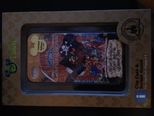 0400006454485 - DISNEY D-TECH PIRATES OF THE CARIBBEAN IPHONE CASE FOR USE WITH IPHONE 4S LIMITED EDITION OF 1,967