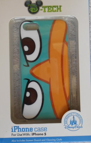0400007550902 - DISNEY D-TECH 5/5S IPHONE PHINEAS & FERB PERRY CLIP CASE AND SCREEN GUARD