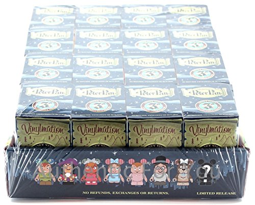 4000093261780 - DISNEY VINYLMATION SERIES PETER PAN SEALED TRAY 16 CT BLIND BOX WITH GUARANTEED CHASER & POSSIBLE VARIANTS