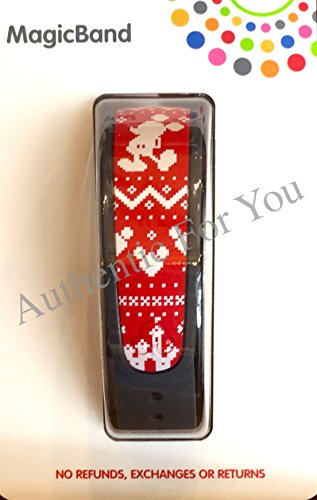 0400009984811 - DISNEY MICKEY MOUSE CHRISTMAS HOLIDAY SWEATER RED MAGICBAND LINK IT LATER MAGIC BAND