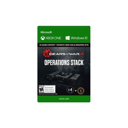0400056330166 - GEARS OF WAR 4 OPERATIONS STACK - XBOX PLAY ANYWHERE STANDARD EDITION - WINDOWS, XBOX ONE