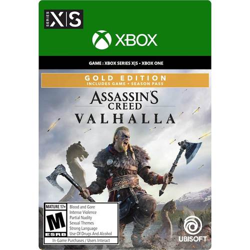 0400064121848 - ASSASSINS CREED VALHALLA GOLD EDITION - XBOX ONE, XBOX SERIES S, XBOX SERIES X