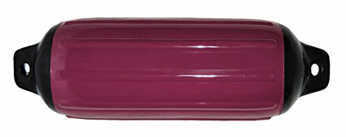 0040011538246 - TAYLOR MADE PRODUCTS 953824 SUPER GARD INFLATABLE VINYL BOAT FENDER, 8.5 X 26 INCH, CRANBERRY