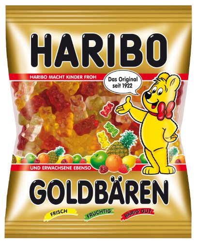 4001686300145 - HARIBO GOLDBAREN ( GOLD BEARS ) - PACK OF 6 X 200 G