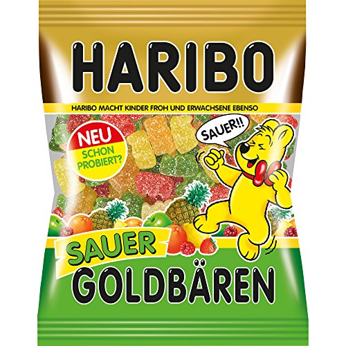 4001686361511 - HARIBO GOLDBÄREN SAUER (GOLD BEARS SOUR) 200G