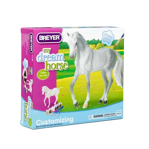 0400178173580 - MODEL HORSE 3-D PAINT BY NUMBER KIT