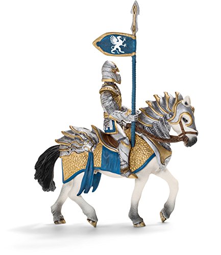 4005086701090 - SCHLEICH GRIFFIN KNIGHT ACTION FIGURE ON HORSE WITH LANCE