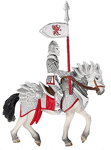 4005086720343 - SCHLEICH EXCLUSIVE RED GRIFFIN KNIGHT ON HORSE ACTION FIGURE WITH LANCE 72034