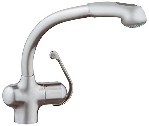 4005176239700 - GROHE 33759SD0 LADYLUX® PLUS SINGLE-HANDLE PULL-OUT SPRAY HEAD KITCHEN FAUCET