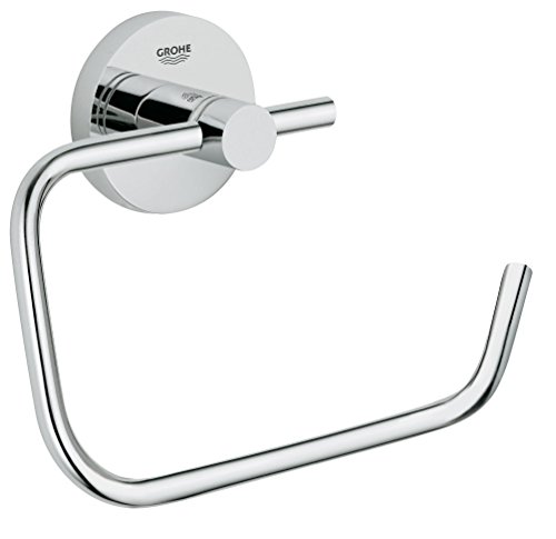 4005176326363 - ESSENTIALS TOILET PAPER HOLDER IN GROHE STARLIGHT® CHROME