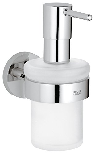 4005176328343 - ESSENTIALS SOAP DISPENSER WITH HOLDER IN GROHE STARLIGHT® CHROME