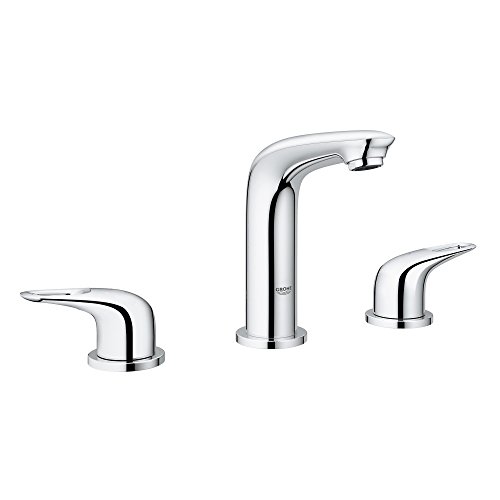 4005176334962 - EUROSTYLE 8 IN. WIDESPREAD 2-HANDLE BATHROOM FAUCET IN STARLIGHT CHROME