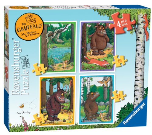 4005556071579 - THE GRUFFALO - 4 IN A BOX PUZZLES 071579