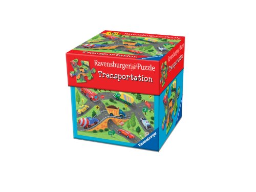 4005556105038 - TRANSPORTATION PUZZLE IN A GIFT BOX, 100-PIECE