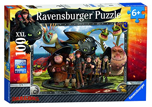 4005556105496 - 100 PIECE EXTRA EXTRA LARGE DRAGONS PUZZLE