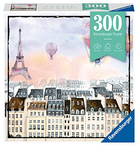4005556129683 - RAVENSBURGER PUZZLE MOMENT: BALLOONS 300 PIECE JIGSAW PUZZLE FOR ADULTS – EVERY PIECE IS UNIQUE, SOFTCLICK TECHNOLOGY MEANS PIECES FIT TOGETHER PERFECTLY