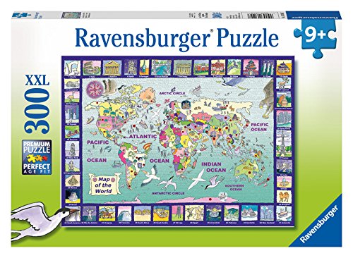 4005556131907 - RAVENSBURGER LOOKING AT THE WORLD PUZZLE (300 PIECE)