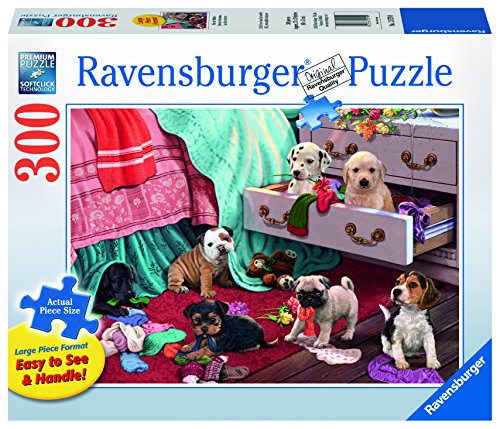 4005556135790 - RAVENSBURGER MISCHIEF MAKERS LARGE FORMAT JIGSAW PUZZLE (300 PIECE)