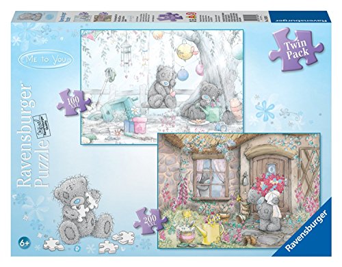 4005556136261 - ME TO YOU: COTTAGE VISIT AND GARDEN PARTY 100 PIECE AND 200 PIECE PUZZLE TWIN PACK