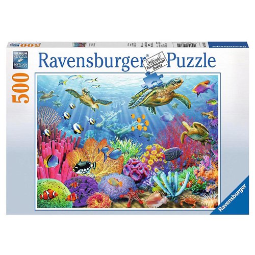 4005556146611 - RAVENSBURGER TROPICAL WATERS - PUZZLE (500-PIECE)