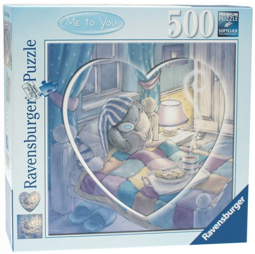 4005556151776 - ME TO YOU: HEART 500 PIECE HEART IN A SQUARE PUZZLE