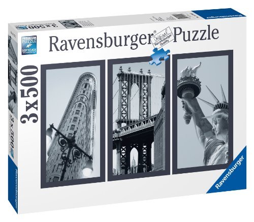 4005556162932 - RAVENSBURGER IMPRESSIONS OF NEW YORK 500 PIECE PUZZLE