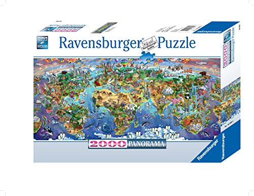 4005556166985 - RAVENSBURGER WORLD WONDERS PANORAMA PUZZLE (2000 PIECE)