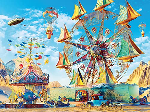 4005556168422 - RAVENSBURGER CARNIVAL OF DREAMS 1500 PIECE JIGSAW PUZZLE FOR ADULTS – EVERY PIECE IS UNIQUE, SOFTCLICK TECHNOLOGY MEANS PIECES FIT TOGETHER PERFECTLY