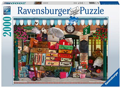 4005556169740 - RAVENSBURGER TRAVELING LIGHT 2000 PIECE JIGSAW PUZZLE FOR ADULTS – EVERY PIECE IS UNIQUE, SOFTCLICK TECHNOLOGY MEANS PIECES FIT TOGETHER PERFECTLY