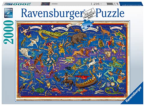 4005556174409 - RAVENSBURGER CONSTELLATIONS 2000 PIECE JIGSAW PUZZLE FOR ADULTS - 17440 - EVERY PIECE IS UNIQUE, SOFTCLICK TECHNOLOGY MEANS PIECES FIT TOGETHER PERFECTLY
