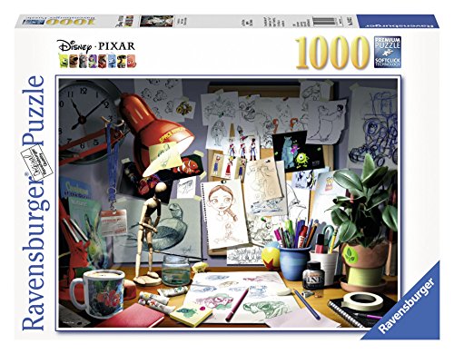 4005556194322 - RAVENSBURGER DISNEY PIXAR: THE ARTIST'S DESK PUZZLE (1000 PIECE)