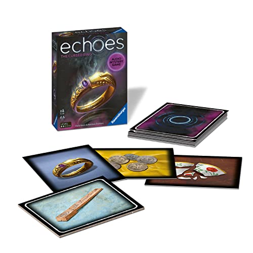 4005556208678 - RAVENSBURGER ECHOES THE CURSED RING AUDIO MURDER MYSTERY GAME FOR ADULTS AND KIDS AGE 14 YEARS UP