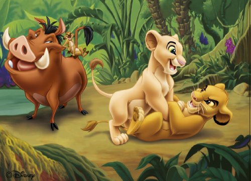 4005556865581 - JIGSAW PUZZLE - 60 PIECES - THE LION KING AND HIS FRIENDS