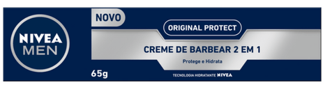 4005900328465 - CREME DE BARBEAR ORIGINAL PROTECT NIVEA MEN CAIXA 65G