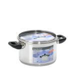 4006925682204 - ELO 68220 JUWEL DE LUXE STAINLESS STEEL 3.5-QUART STOCK POT WITH GLASS LID, INDUCTION READY