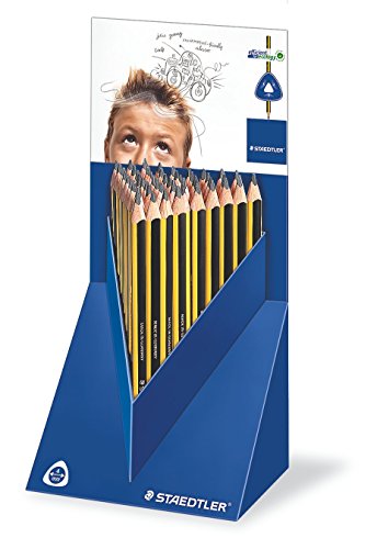 Staedtler Set, 48 Triangular Colored Pencils 2 Nylon Cases Double Hole  Sharpener