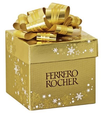 4008400174020 - FERRERO ROCHER CUBE HOLIDAY GIFT BOX 100G