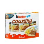 4008400260921 - KINDER COUNTRY MILK CHOCOLATE WITH RICH MILK FILLING ( 9'S )