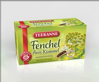 4009300005872 - TEEKANNE FENCHEL ANIS-KÜMMEL (FENNEL ANISE-CARAWAY) / 2X 20 TEA BAGS FRESH + DIRECT GERMAN-IMPORT