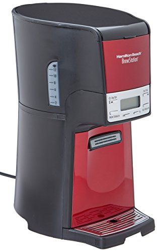 0040094484669 - BREWSTATION 12-CUP DISPENSING COFFEEMAKER, 48466-MX, CANDY APPLE RED-HAMILTON BE