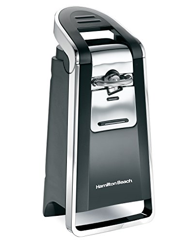0040094923861 - HAMILTON BEACH 76606ZA SMOOTH TOUCH CAN OPENER, BLACK AND CHROME