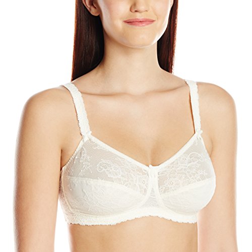 ROSA FAIA BY ANITA WOMEN'S LACE ROSE SOFT CUP BRA, CHAMPAGNE, 34D