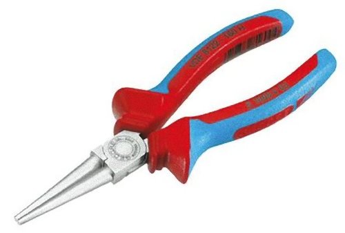 4010886816004 - GEDORE 1552104 VDE ROUND NOSE PLIERS WITH VDE INSULATING SLEEVES, 160MM LENGTH