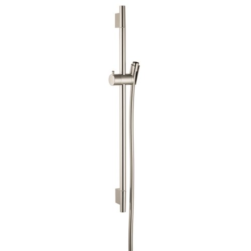 4011097499581 - HANSGROHE 28632820 UNICA S WALL BAR, 24-INCH, BRUSHED NICKEL