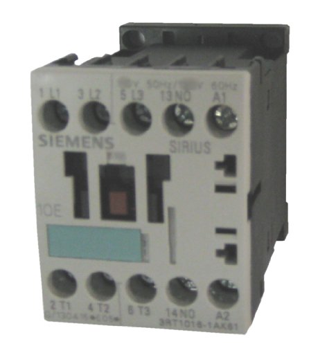 4011209272873 - SIEMENS 3RT10 17-1BB42 MOTOR CONTACTOR, 3 POLES, SCREW TERMINALS, S00 FRAME SIZE, 1 NC AUXILIARY CONTACT, 24V DC COIL VOLTAGE