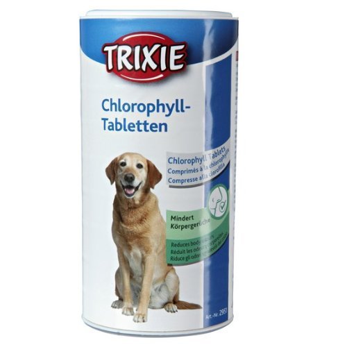 4011905029511 - TRIXIE CHLOROPHYLL TABLETS FOR DOGS, 125 G - KEEP MALES AWAY FROM BITCHES WHEN IN SEASON!