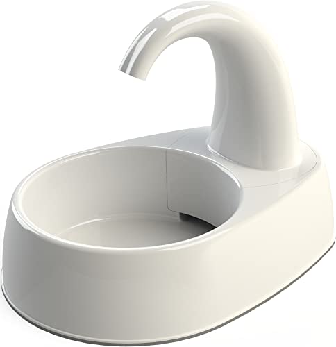 4011905244440 - TRIXIE CURVED STREAM DRINKING FOUNTAIN FOR CATS AND DOGS, 84.5OZ AUTOMATIC WATER DISPENSER, CAT WATER BOWL