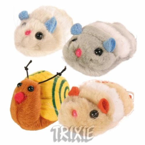 4011905408910 - WRIGGLE WIND UP TOY FOR CATS 7-10CM (1 TOY)