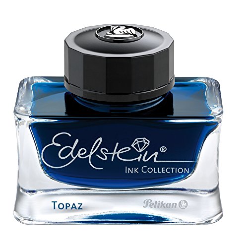4012700339386 - EDELSTEIN TOPAZ BLUE INK BOTTLE 50ML BY PELIKAN®